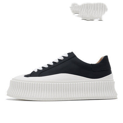 Womens Thick Bottom Height Increase Shoes