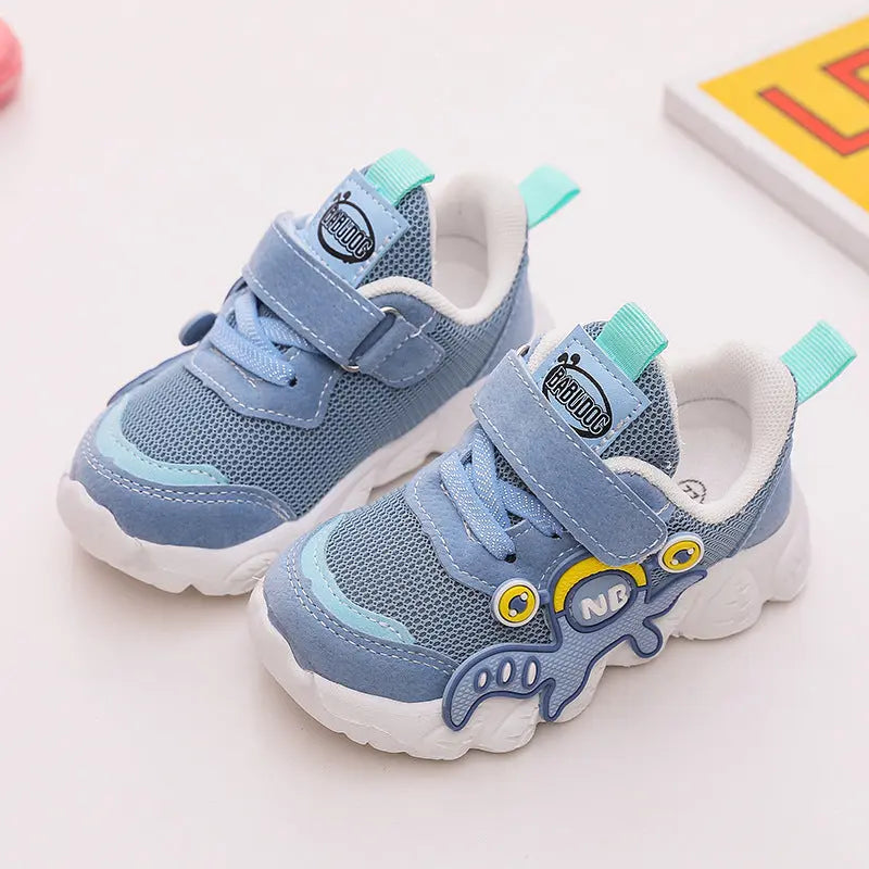 Cute and comfy breathable baby sneakers with soft soles perfect for early walkers, find them on Season Prestige Mixshop