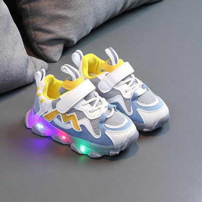 Kids Breathable Lightup Sneakers toodlers sports shoes Season Prestige