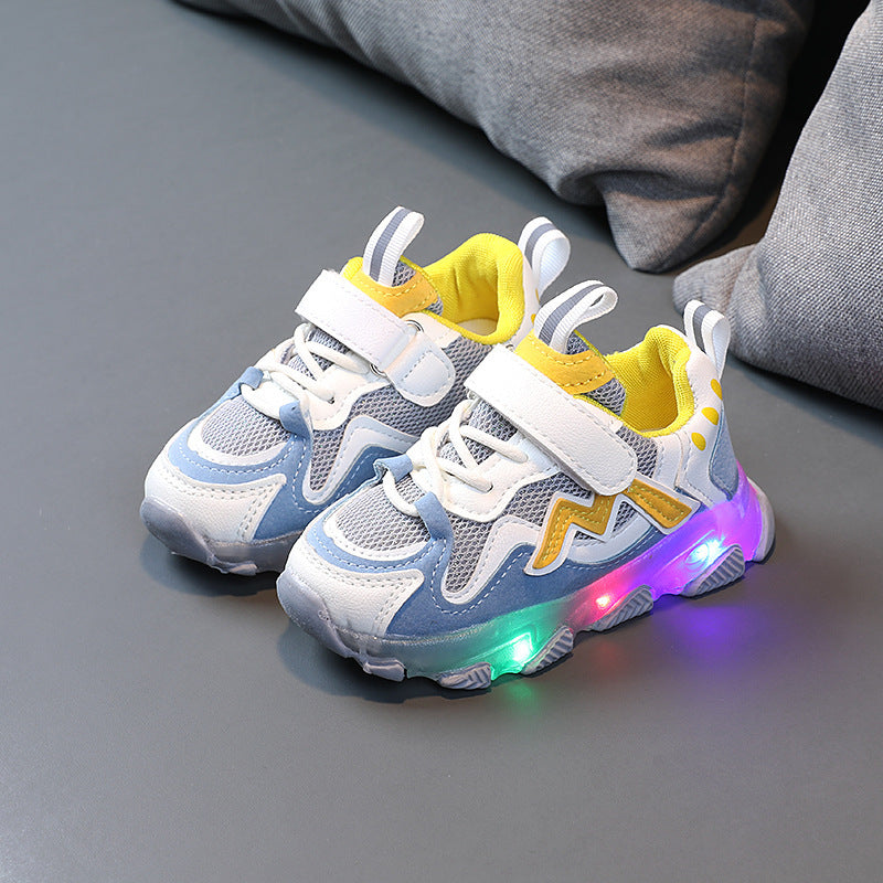Kids Breathable Lightup Sneakers toodlers sports shoes Season Prestige