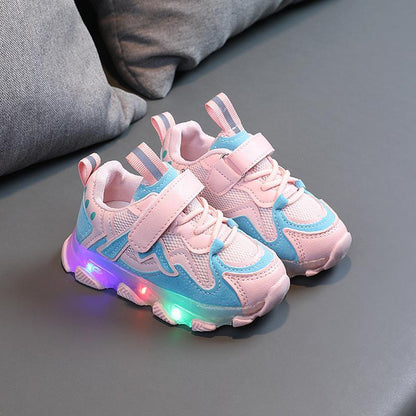 Kids Breathable Lightup Sneakers toodlers sports shoes Season Prestige