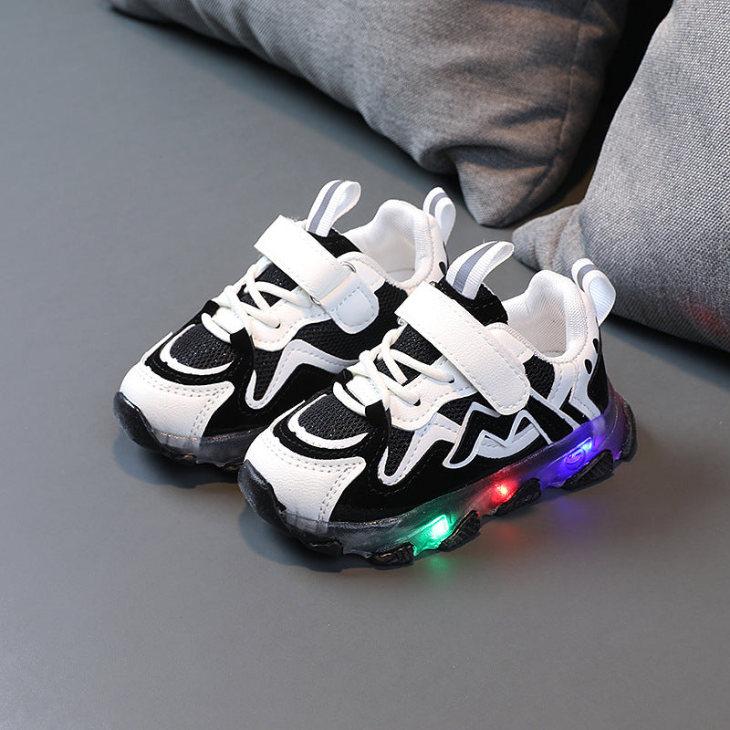 Kids Breathable Lightup Sneakers toodlers sports shoes Season Prestige
