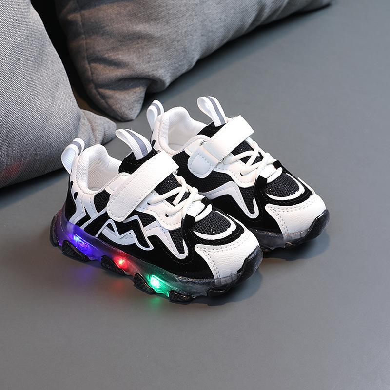 Kids Breathable Lightup Sneakers toodlers sports shoes Season Prestige