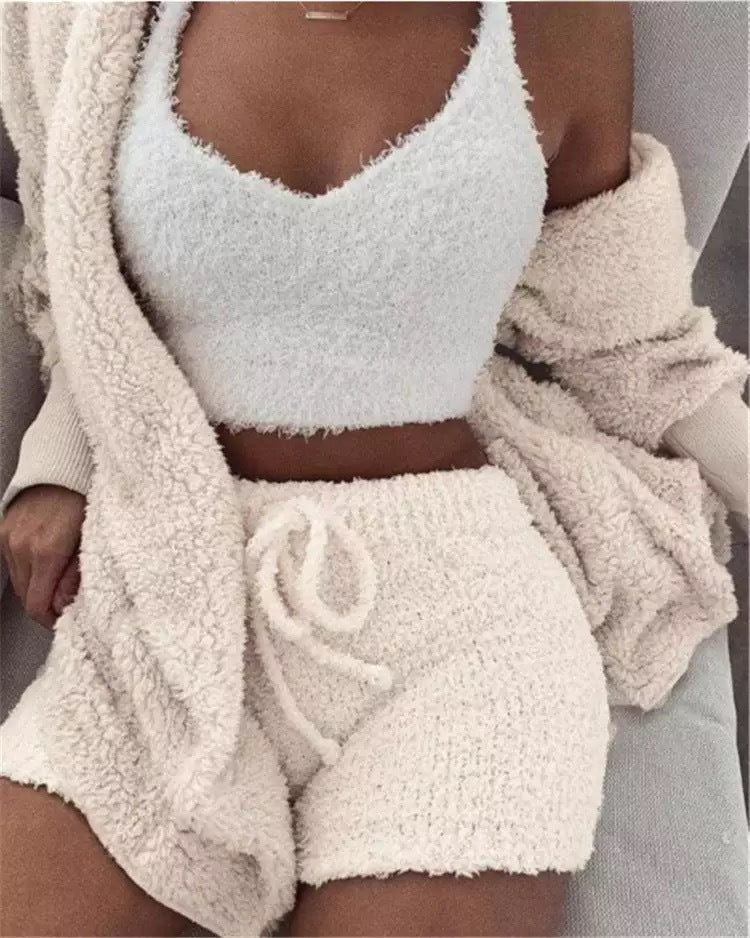 Women Winter Home Wear  Casual Pajamas Set Season Prestige