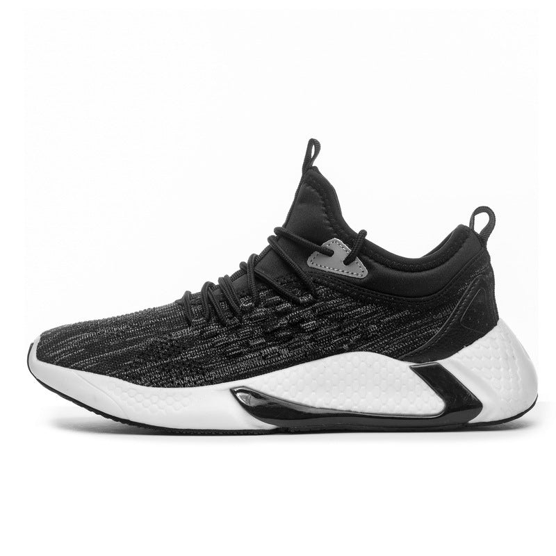 Flying Woven Breathable Men's Casual Sports Shoes Season Prestige