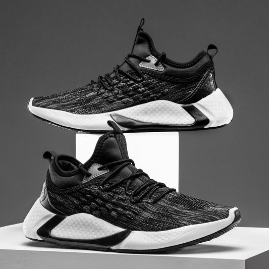 Flying Woven Breathable Men's Casual Sports Shoes Season Prestige