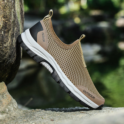 Breathable  Slip-on Sports  Shoes For Men Season Prestige