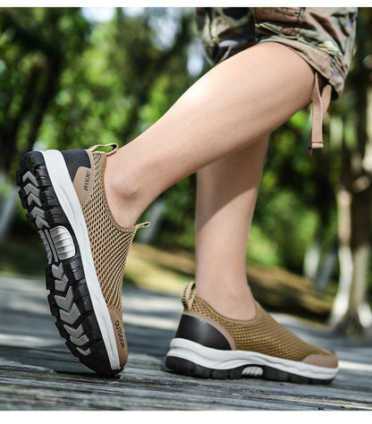 Breathable  Slip-on Sports  Shoes For Men Season Prestige