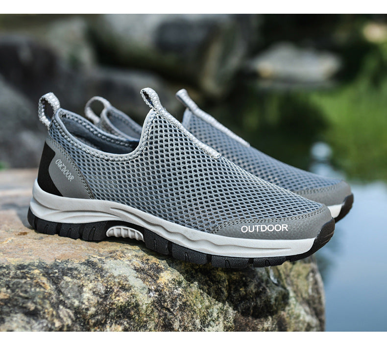 Breathable  Slip-on Sports  Shoes For Men Season Prestige