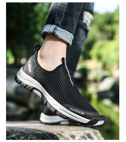 Breathable  Slip-on Sports  Shoes For Men Season Prestige