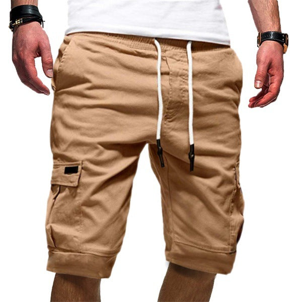 Mens Casual Jogger Sports Cargo Shorts Trousers Mens Summer Clothing Season Prestige