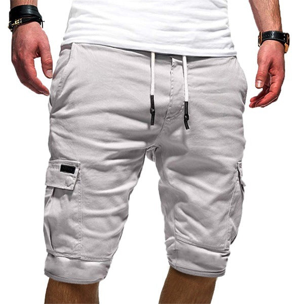 Mens Casual Jogger Sports Cargo Shorts Trousers Mens Summer Clothing Season Prestige