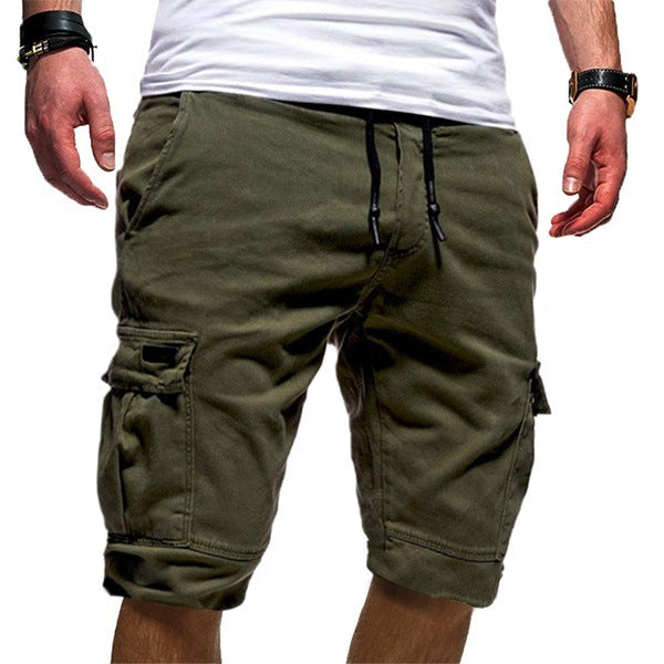 Mens Casual Jogger Sports Cargo Shorts Trousers Mens Summer Clothing Season Prestige