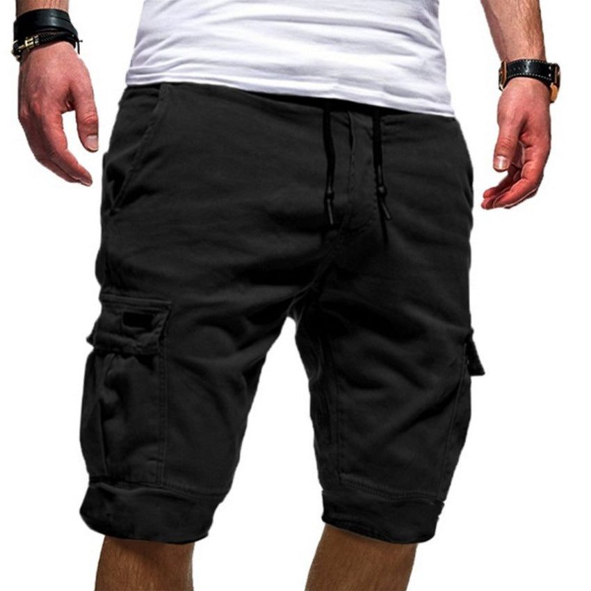 Mens Casual Jogger Sports Cargo Shorts Trousers Mens Summer Clothing Season Prestige