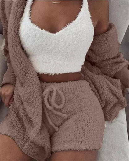Women Winter Home Wear  Casual Pajamas Set Season Prestige