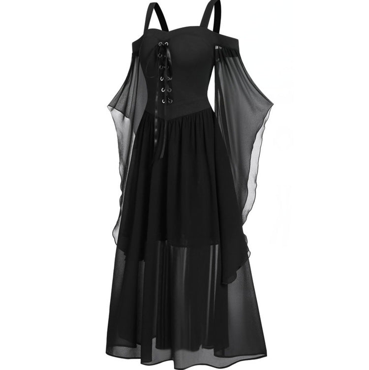 Halloween Witch  One Piece Dress Women Season Prestige