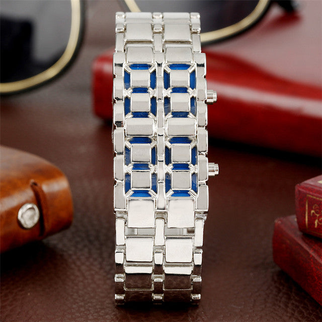 Digital Lava Wrist Watch Season Prestige