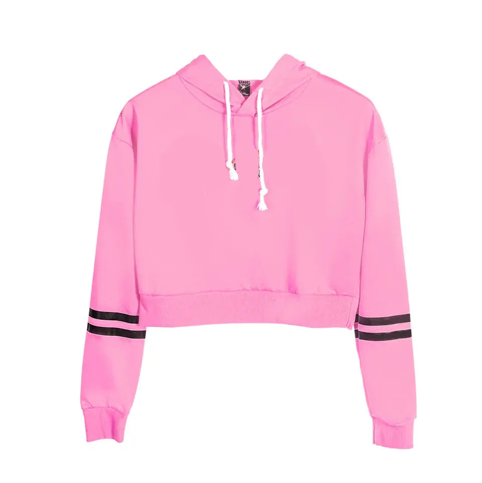 Women High-waisted Navel sport Hooded Sweater - Season Prestige