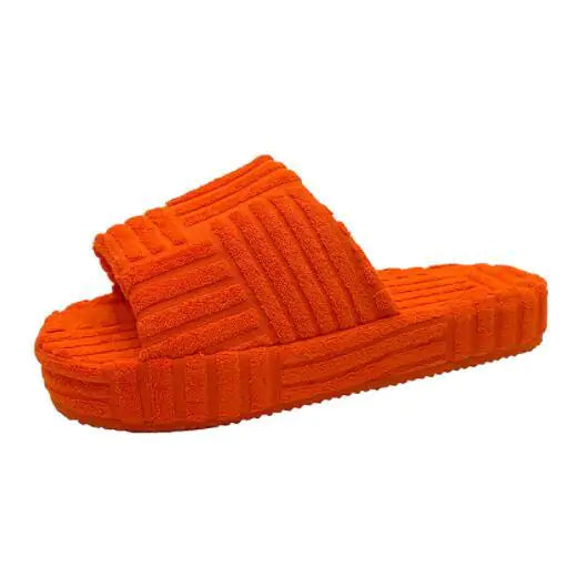 Seasonprestige Women's Furry Casual indoor outdoors Slippers