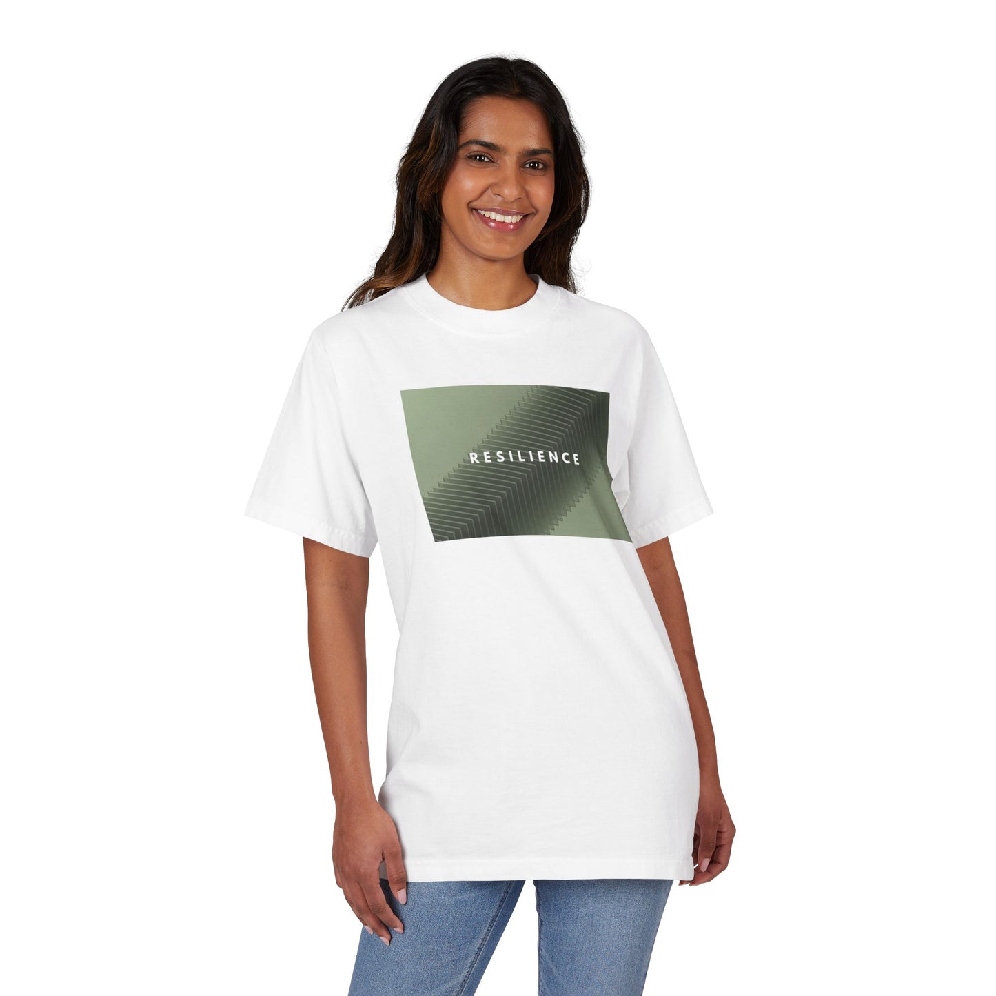 Unisex Garment-Dyed Drop-Shoulder T-Shirt