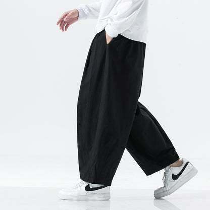 Men's Fashion Casual Wide Leg Pants