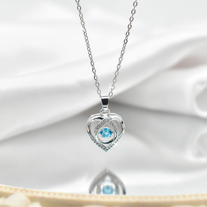 Heart-shaped Necklace For Valentine's Day Gift