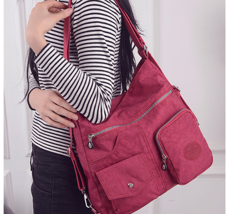 Waterproof Nylon Crossbody Bags For Women Tote Handbag Season Prestige