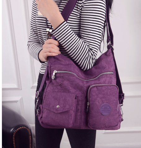 Waterproof Nylon Crossbody Bags For Women Tote Handbag Season Prestige