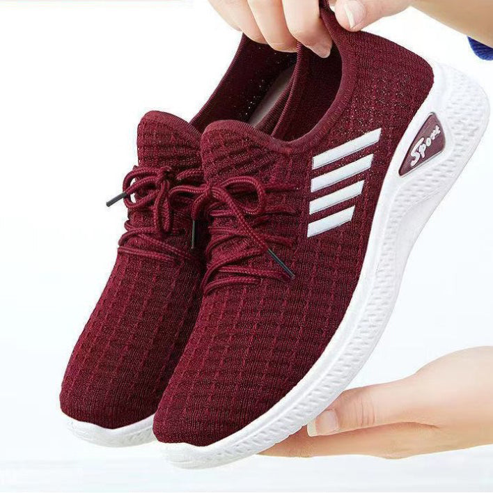 Women's Casual Sports Travel Shoes Non slip Mesh Shoes Season Prestige