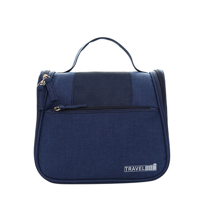 Solid Color Wash Bag Portable Cosmetic Storage Bag Travel organizer Bag for men and women