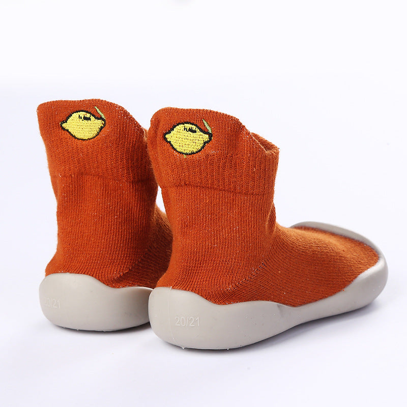 "Kindergarten Soft Sole Baby Shoes"Children's Toddler Shoes Baby Socks Shoes Season Prestige