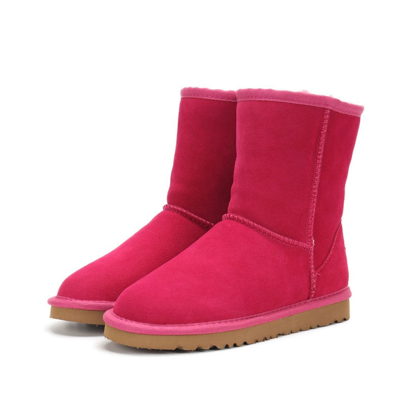 "ChillChic Winter Boots"    women's mid length winter shoes Season Prestige