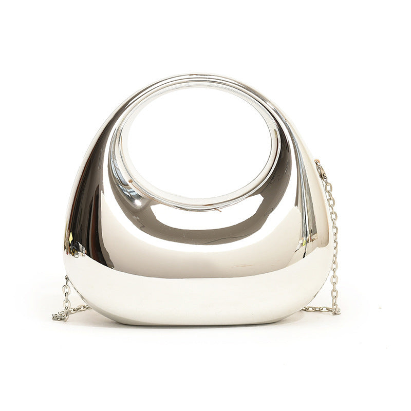 Gold Handbag Chain Shoulder Oblique bag