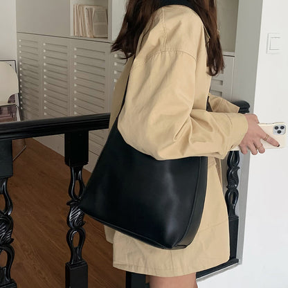 Women's Shoulder Handbag Crossbody Minimalist Leather Bag