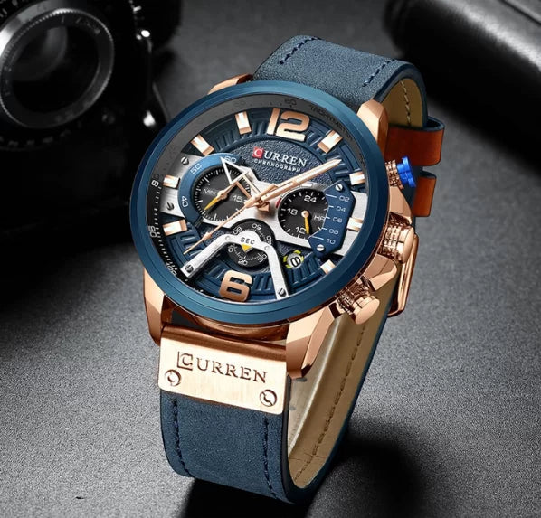 Waterproof Leather Watch Season Prestige