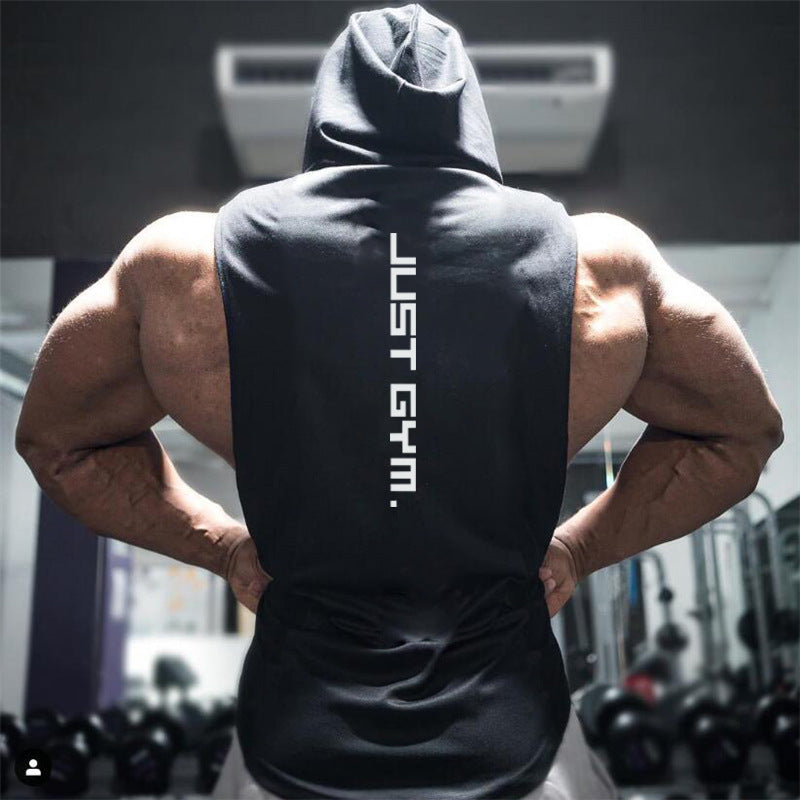 Hooded Fitness Vest For Men Season Prestige