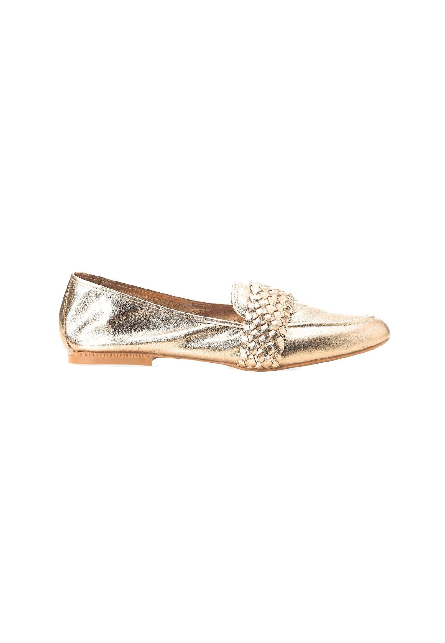 Mangara Golden Baru Leather Loafers - Summer