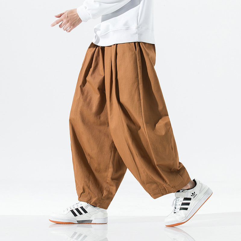 Men's Fashion Casual Wide Leg Pants