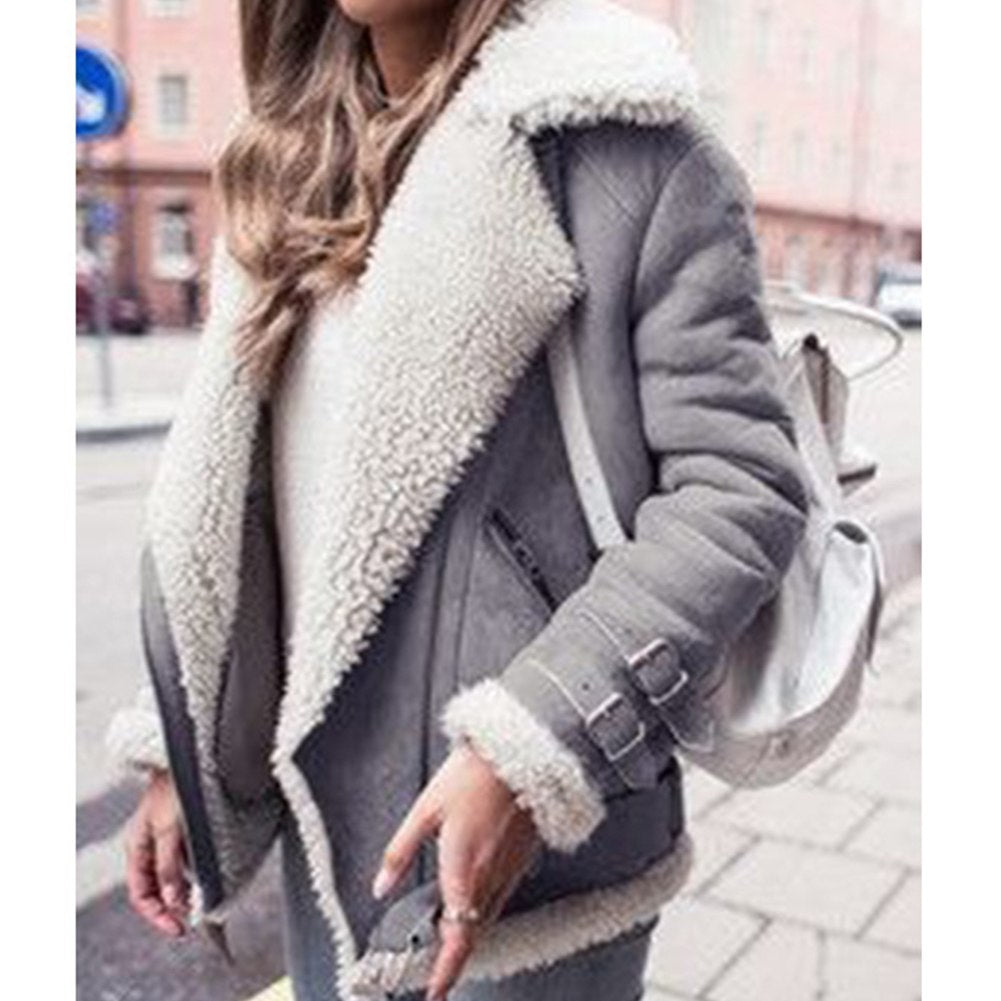 Super thick winter coat for women, perfect for cold weather Season Prestige