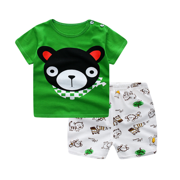 Baby Boy Summer Clothes T-shirt Baby Girl Casual Clothing Sets Season Prestige