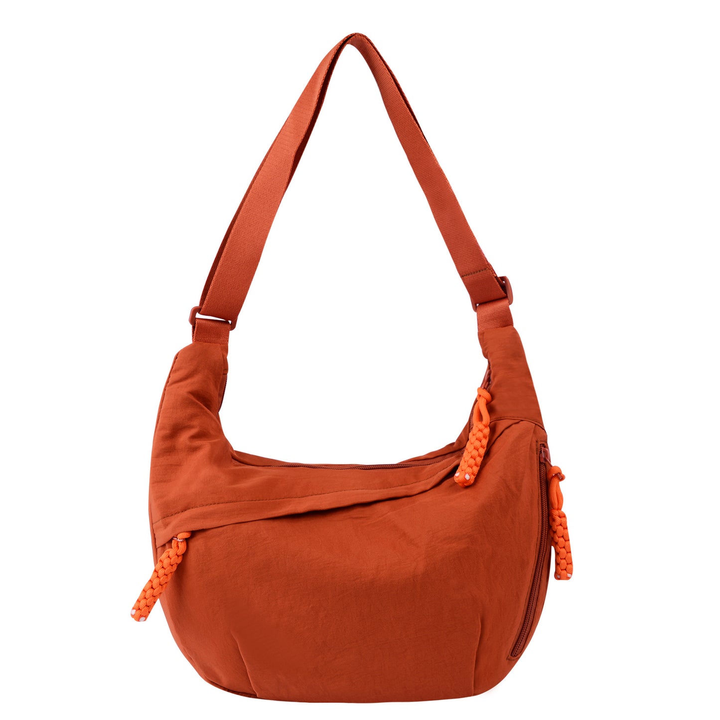 Womens High-Capacity Nylon Crossbody Bag