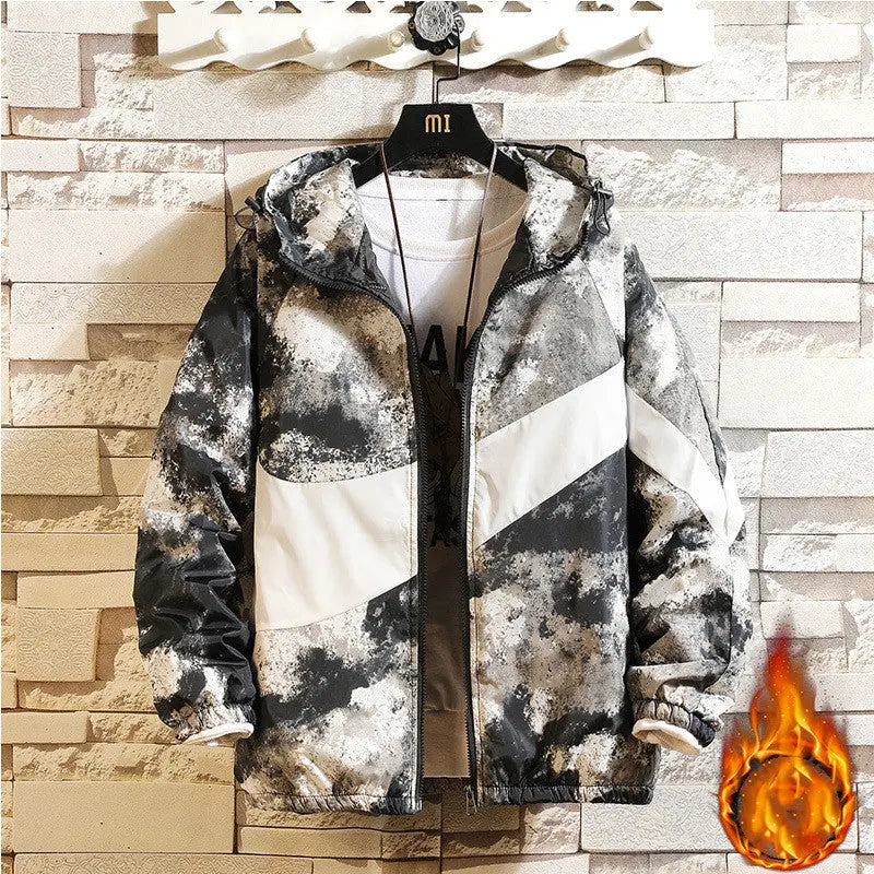 Cotton Jacket Men's Jacket Plus Cotton Jacket Casual New Cotton Jacket Youth - Season Prestige