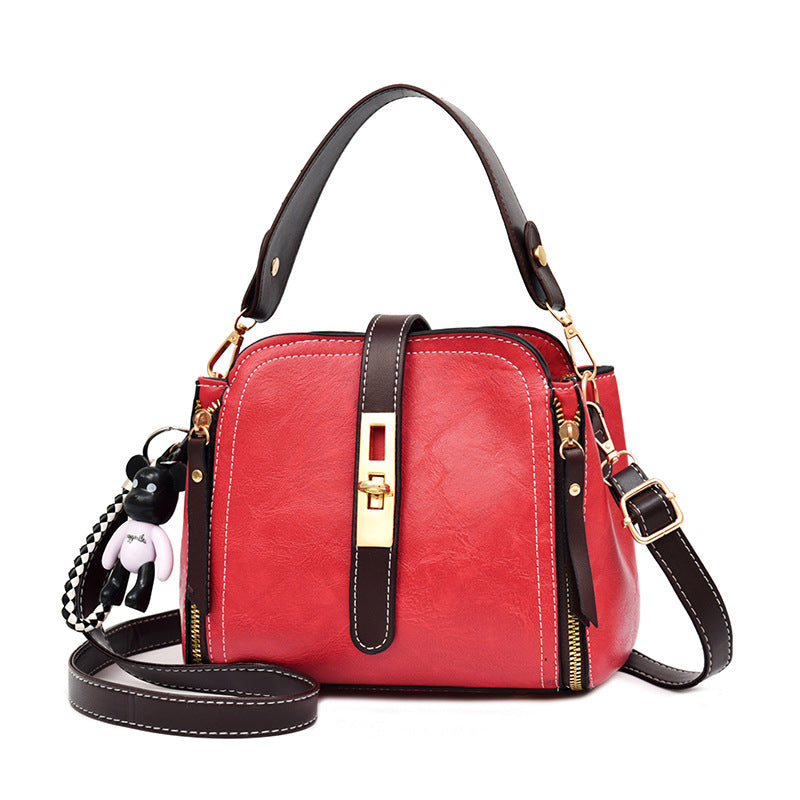 "Vintage FlapSatchel" Women's Cross body Messenger bag Season Prestige