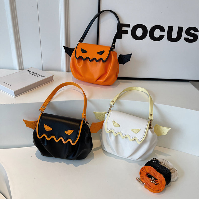 Pumpkin Shoulder  Female Handbag  perfect Halloween bag Season Prestige