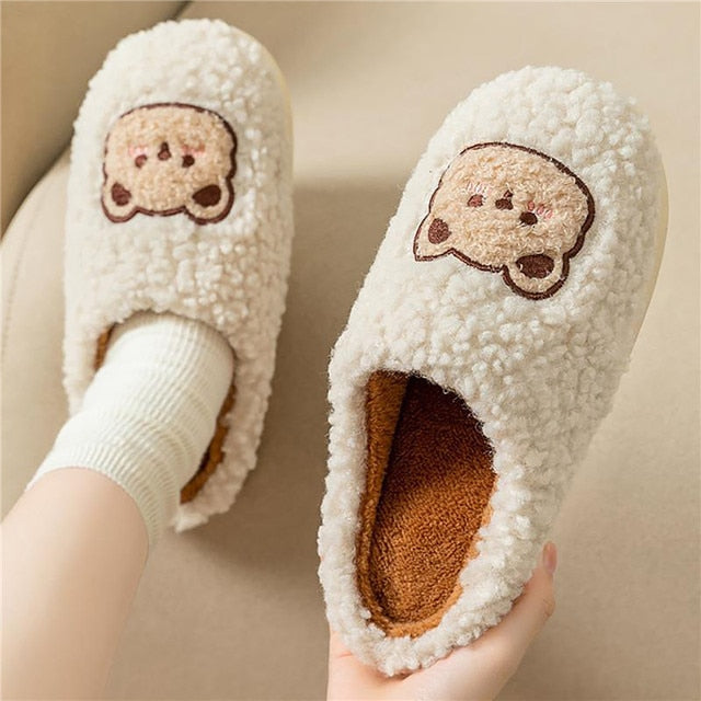 Fluffy Cute Animal Slippers Season Prestige