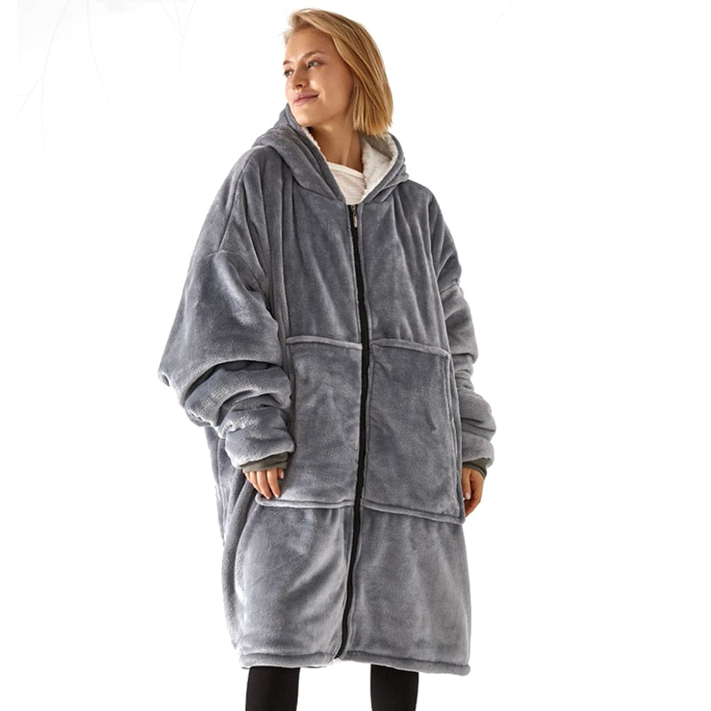 Comfort Oversized Blanket Hoodie season prestige