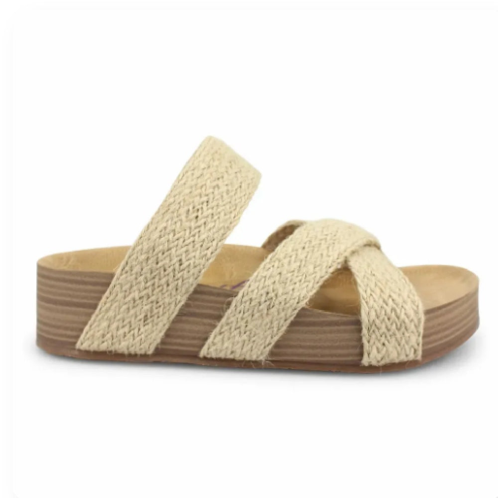 Fashion Casual Woven Solid Color Sandals