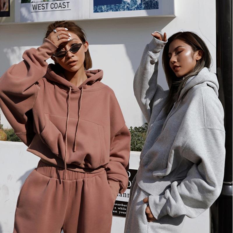 Women's Casual Hoodie Coat Sports Suit Season Prestige