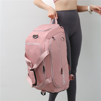 Women Sports Bag Waterproof Laugage Bag With Shoes Compartment mens