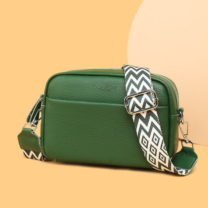 Wide Shoulder Strap Crossbody Women Season Prestige
